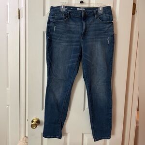 Sonoma Womens Medium Wash Skinny Jeans Size 14 Regular Length